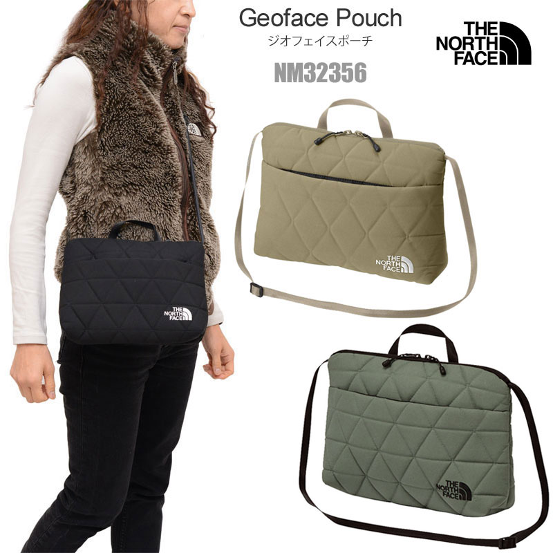 ザ・ノース・フェイス THE NORTH FACE ショルダーバッグ メンズ レディース ジオフェイスポーチ Geoface Pouch 2L NM32356 2025AW【鞄】2508ripe [M便 1/1]