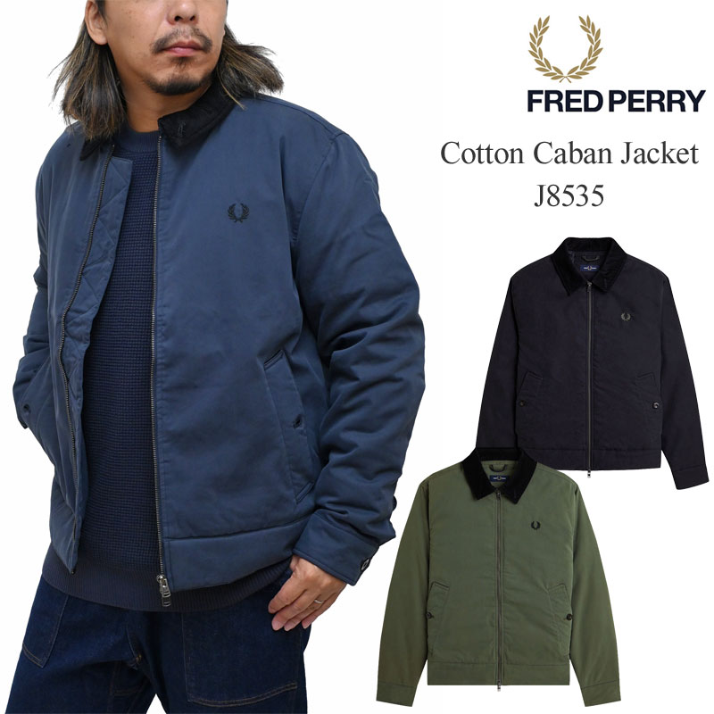 FREDPERRY フレッドペリー ブルゾン 楽天市場】フレッドペリー FREDPERRY ブルゾン 中綿 メンズ コットン