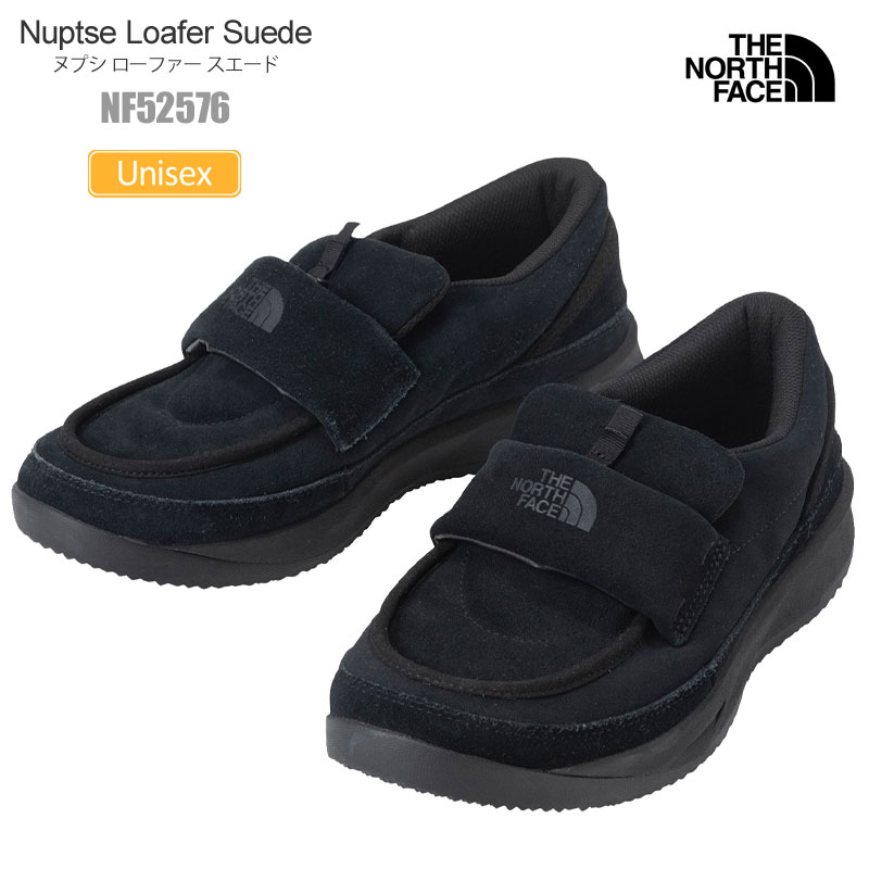 THE NORTH FACE・ヌプシローファー　２４センチ　新品タグ付　黒 ザ・ノース・フェイス THE NORTH FACE ヌプシ ローファー（ユニ