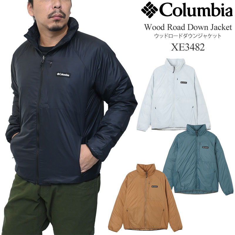 コロンビア Columbia ダウンジャケット メンズ ウッドロードダウンジャケット Wood Road Down Jacket XE3482 2025AW【服】2511ripe 【返品交換・ラッピング不可】_25WS