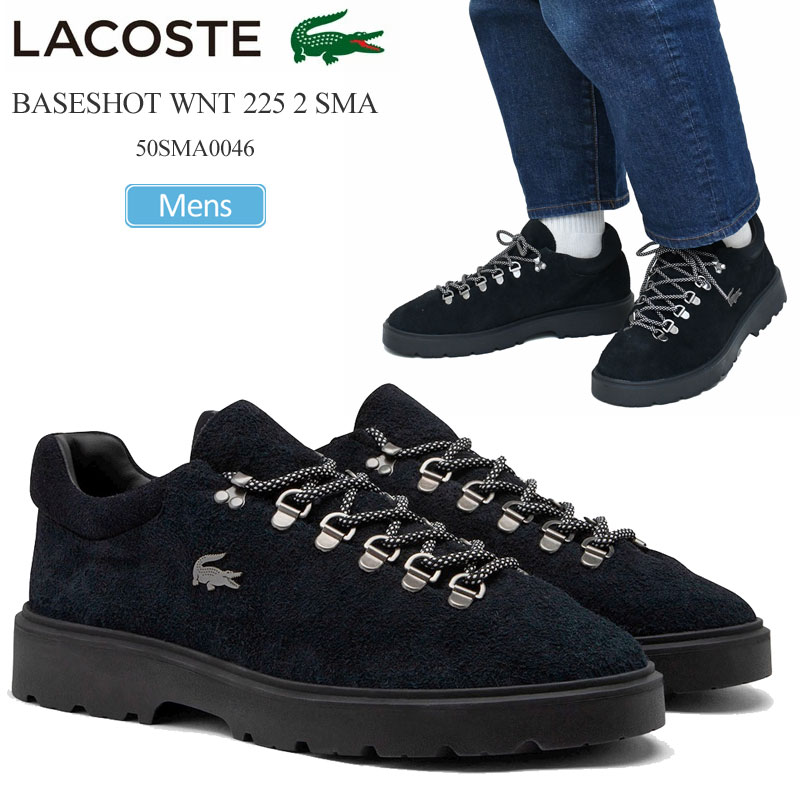 ラコステ LACOSTE ブーツ スニーカー メンズ BASESHOT WNT 225 2 50SMA0046 2025AW【靴】2511ripe 【返品交換・ラッピング不可】_25WS