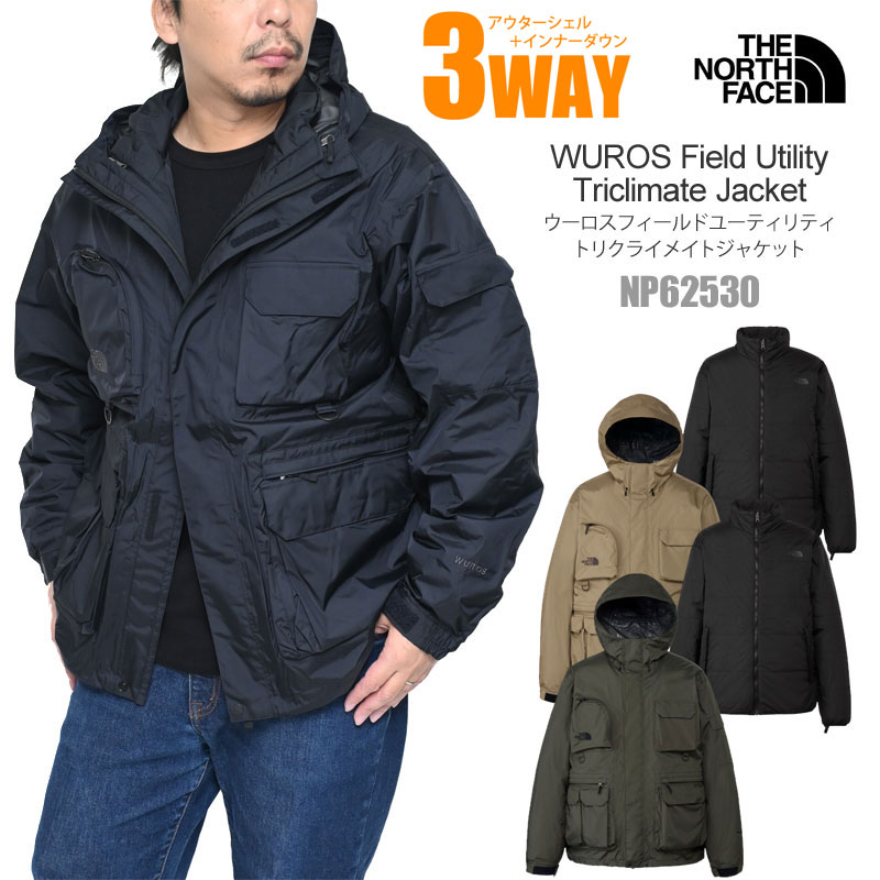 ザ・ノース・フェイス THE NORTH FACE 3way 中綿インナー メンズ ウーロスフィールドユーティリティトリクライメイトジャケット WUROS Field Utility Triclimate Jacket NP62530 2025AW【服】2511ripe 【返品交換・ラッピング不可】_25WS 26,252円