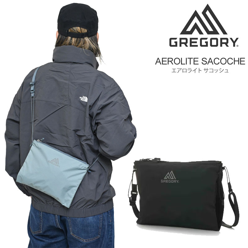 グレゴリー GREGORY ショルダーバッグ メンズ レディース エアロライト サコッシュ AEROLITE SACOCHE 3L 2026SS 【鞄】2603ripe [M便 1/1]