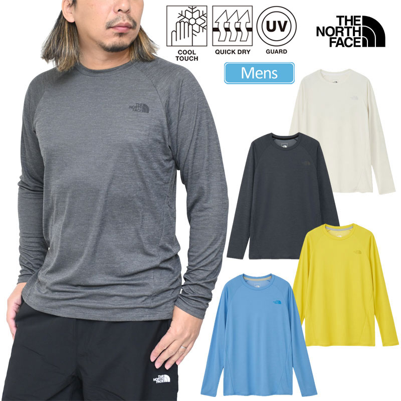 ザ・ノース・フェイス THE NORTH FACE Tシャツ 長袖 メンズ ロングスリーブクリスプアクションクルー L/S Crisp Axion Crew NT12686 2026SS【服】2602ripe [M便 1/1]
