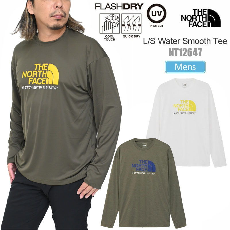ザ・ノース・フェイス THE NORTH FACE Tシャツ 長袖 ラッシュガード メンズ ロングスリーブ ウォータースムースティー L/S Water Smooth Tee NT12647 2026SS【服】2604ripe [M便 1/1]