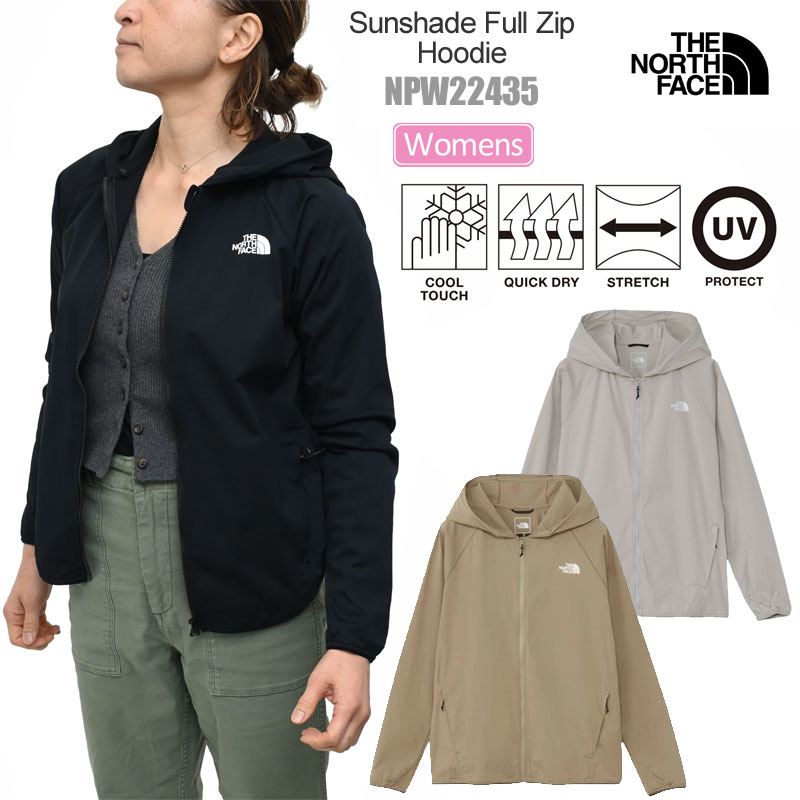 ザ・ノース・フェイス THE NORTH FACE パーカー ラッシュガード 長袖 レディース サンシェイドフルジップフーディー Sunshade Full Zip Hoodie NPW22435 2026SS【服】2603ripe|ripe