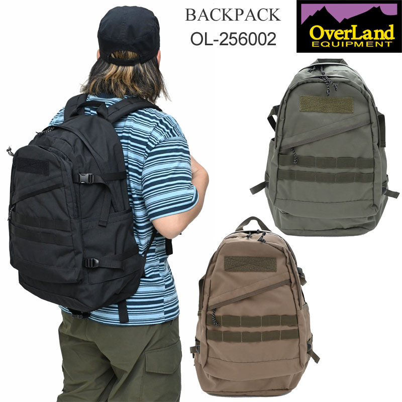 オーバーランドイクイップメント OverLand EQUIPMENT リュック メンズ レディース バックパック BACKPACK 32L OL-256002 2026SS bpk【鞄】2606ripe|ripe