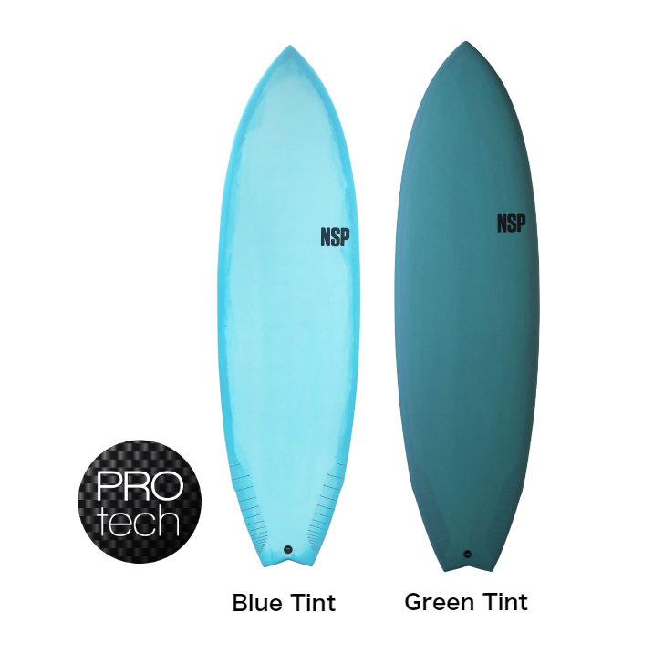 NSP サーフボード　ファンボード　フィッシュ Surftech - NSP Fish Surfboard