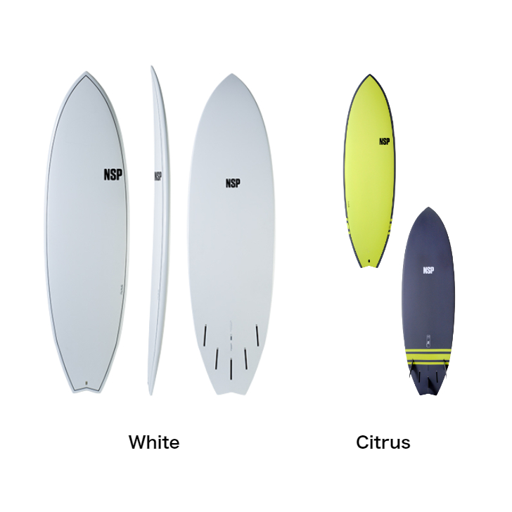 NSP 5'6 フィッシュ NSP Surfboards Protech Fish 5'6