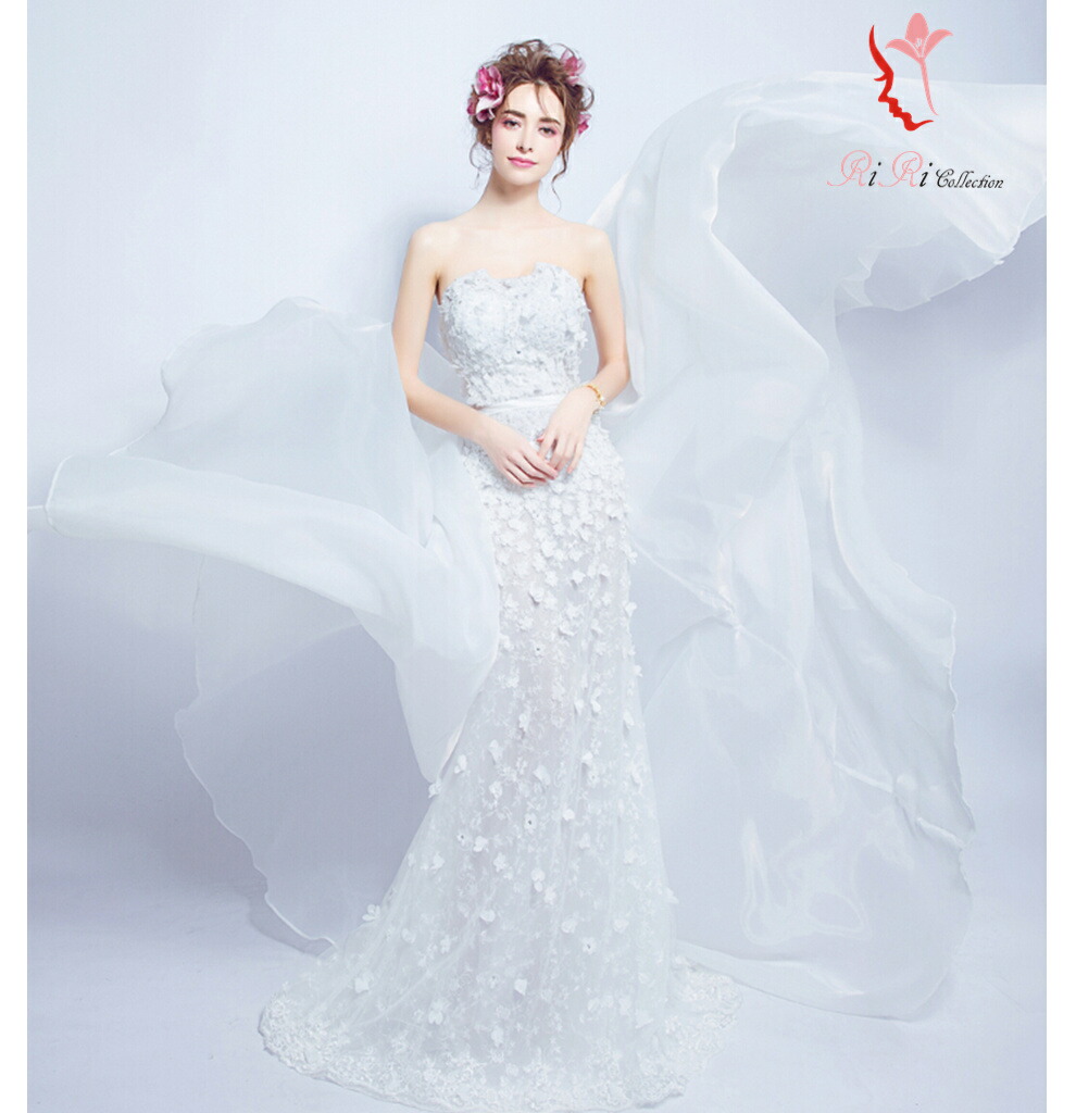 Riricollection Wedding Dress Mermaid Dress Wedding Ceremony