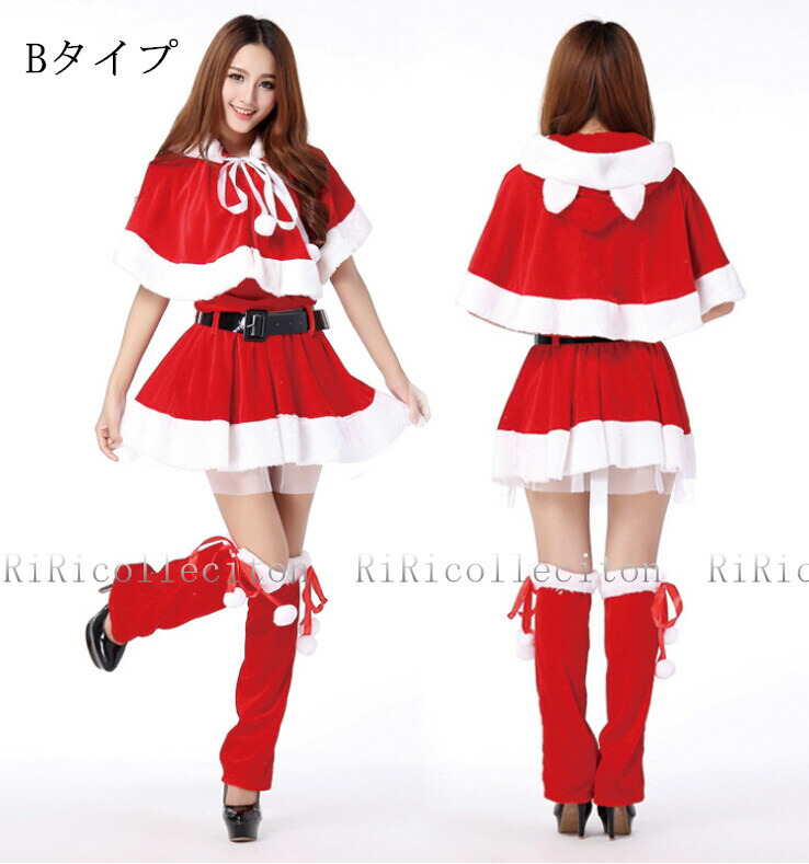 riricollection a lot of santa claus variations costume play