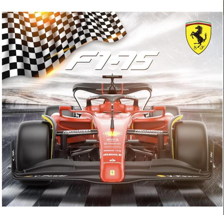 Rastar 1：12フェラーリF 1-75遠隔操作ひな形車、フェラーリF 1 RCボーイズアダルトレーシングカー、2022 F 1チャレンジャー、2.4 G