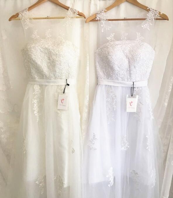 Off White Second Wedding Dress