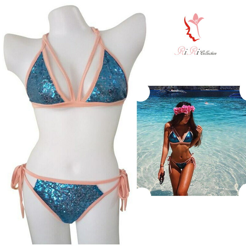 riri キラキラビキニ 👙🌙🫧 #ナイトプール #神戸みなと温泉蓮 #神戸 #プール #水着 #水着