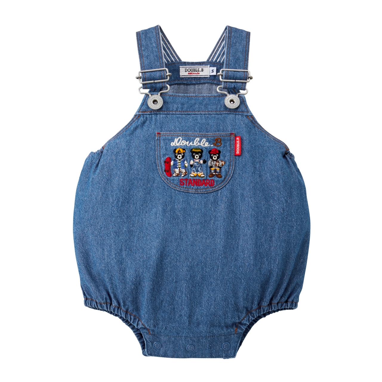 【＼最大限度13%／OFF押さえる引き換え証】〇【ミキハウス・ダブルＢ】【SALE・逃げ口】ロンパース13000【3,980円以上で貨物輸送無料(国内)】