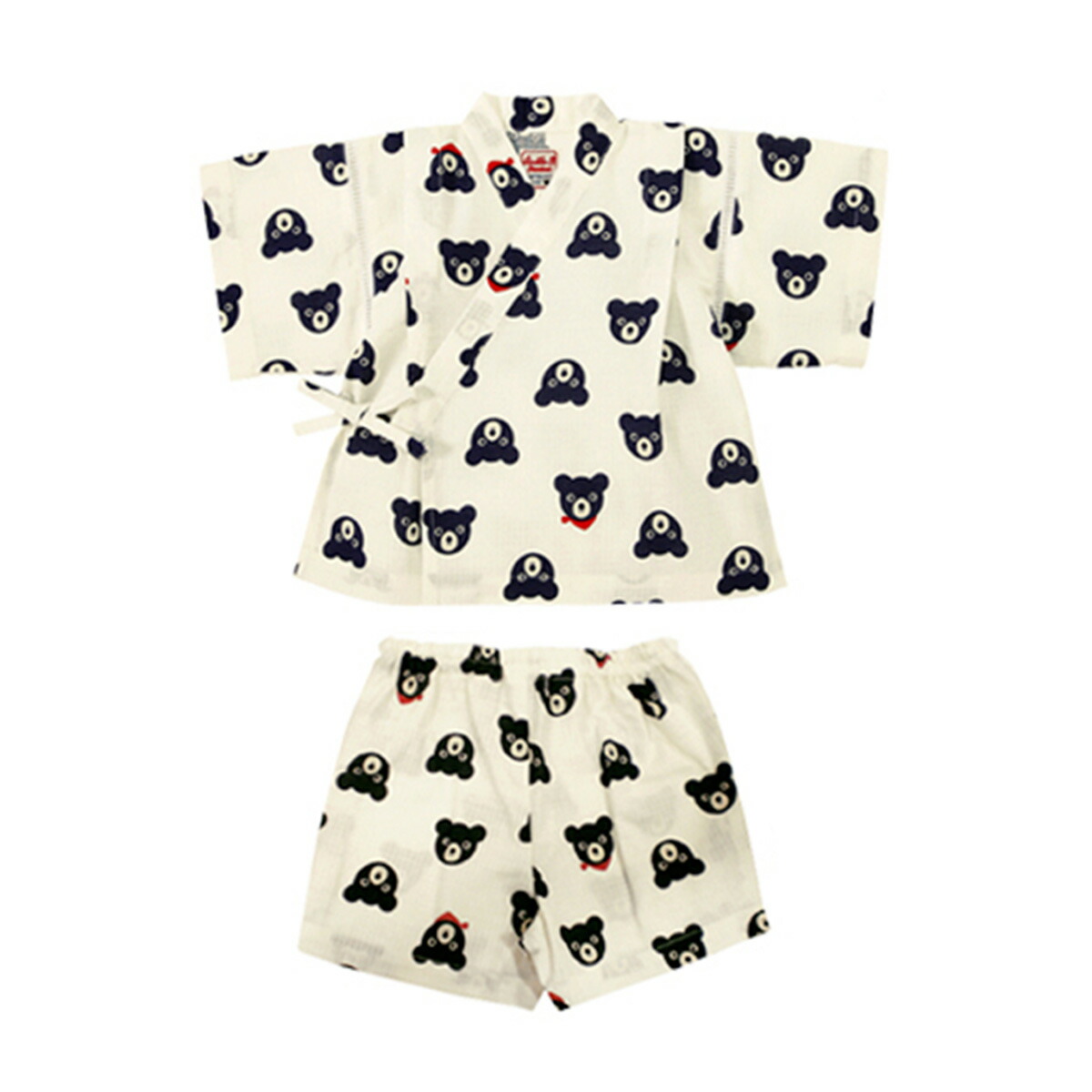 【＼最大13%／OFF限定クーポン】〇【ミキハウス・ダブルＢ】【SALE・アウトレット】甚平スーツ13000【3,980円以上で送料無料(国内)】 7,808円