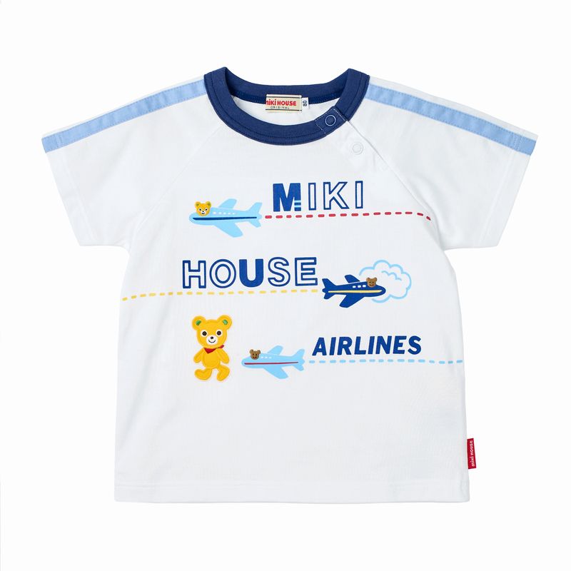 【★尖んがり10～1倍】〇【ミキハウス】【SALE・逃げ口】半袖ティーシャツ【3,980円以上で貨物輸送無料(国内)】13200