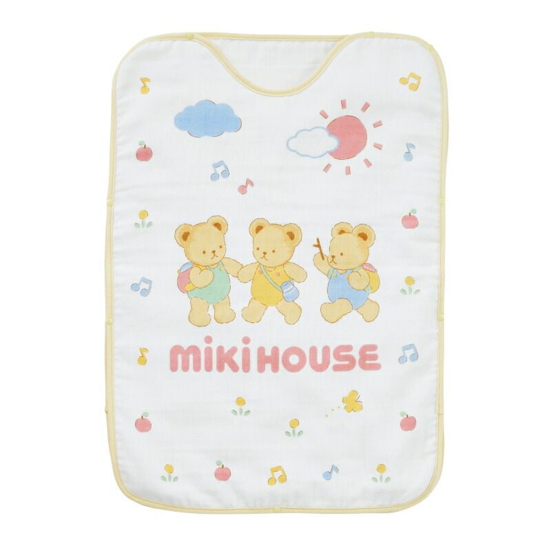 【★ポイント10～1倍】〇【ミキハウス】ガーゼスリーパー【3,980円以上で送料無料(国内)】11000