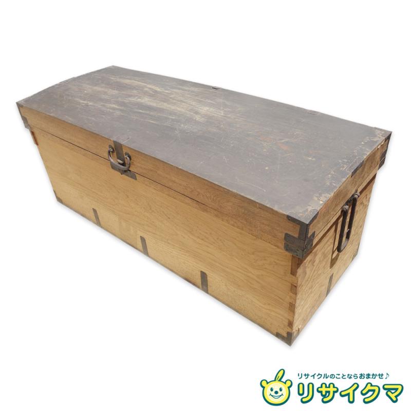楽天市場】【中古】K▽長持 ながもち 古民具 箪笥 木箱 収納箱 □大型
