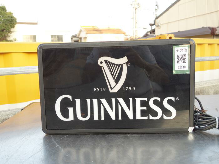 M▽ギネスビール GUINNESS 看板 (22548) - 店舗用品