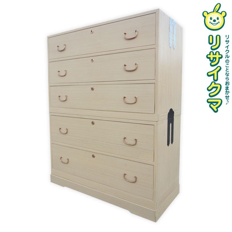 松本民芸家具 D型 6段チェスト ミズメザクラ材 無垢材 和モダン 古民家 整理 IMG_9766_e550bb9d-65a3-4437-