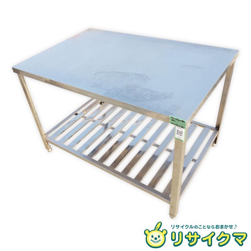 楽天市場】【中古】M▽タニコー 業務用 厨房 作業台 棚 ステンレス 幅