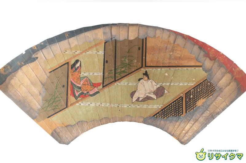 楽天市場】水越由喜『花菖蒲』日本画 扇面【中古】 : 内田画廊