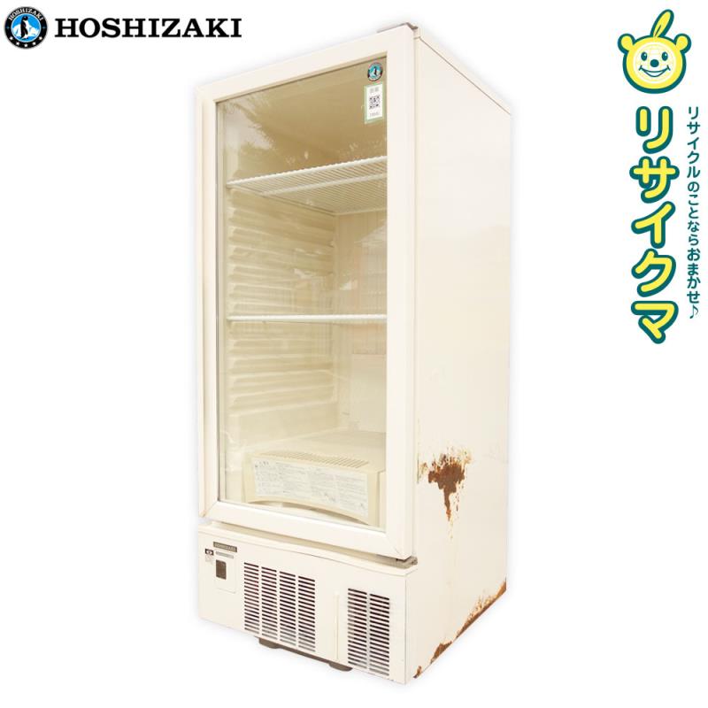 【中古】K▼ホシザキ 御勤め用 冷蔵陳列棚 瓶冷やし 硝子扉 律動的な調子扉 251L 幅640×奥ふかさ660×高さ1855 100V USB-63BL1 ■大型商いもの・貨物輸送別途已むを得ず■ (24945)