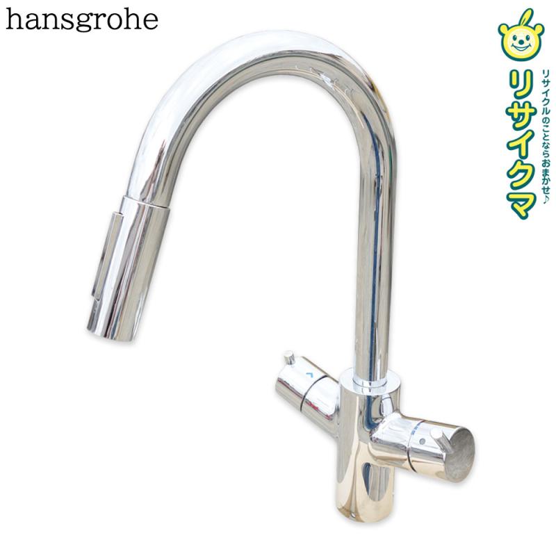 【中古】M▽ハンスグローエ hansgrohe タリス ヴァリアルク Talis Variarc 浄水器兼用キッチン水栓 湯水混合栓 HGM13806T ■送料無料対象外・送料別途必要■ (40047)