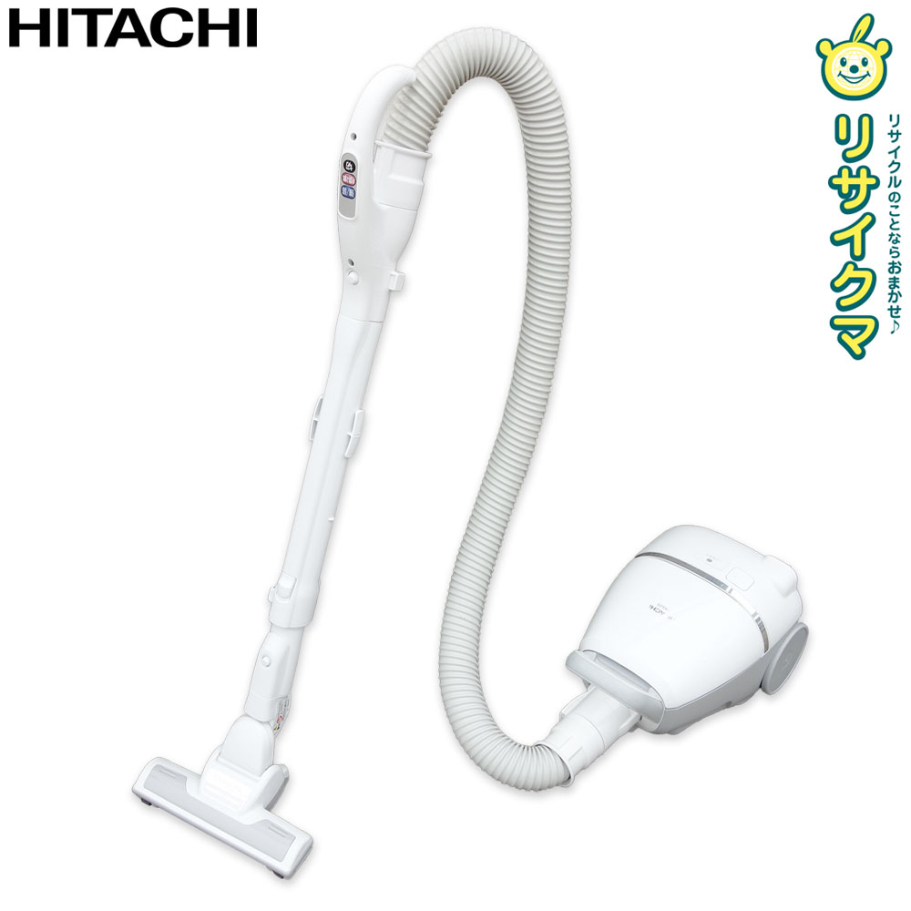 【中古】M▽日立 電気クリーナー 電気掃除機 2021年 かるパック キャニスタータイプ 紙パック式 吸込仕事率600W CV-KS20 ■送料無料対象外・送料別途必要■(35219)｜リサイクマのリサイクルショップ