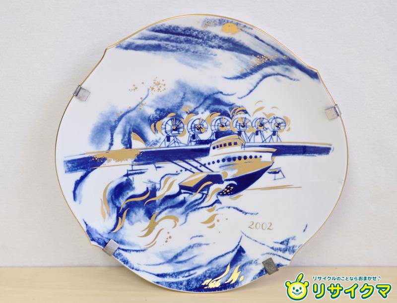 【中古】M▽マイセン MEISSEN イヤープレート イヤーコレクション 2002年 1929 ヴェルナー ドルニエドックス ■送料無料対象外・送料別途必要■ (38383)