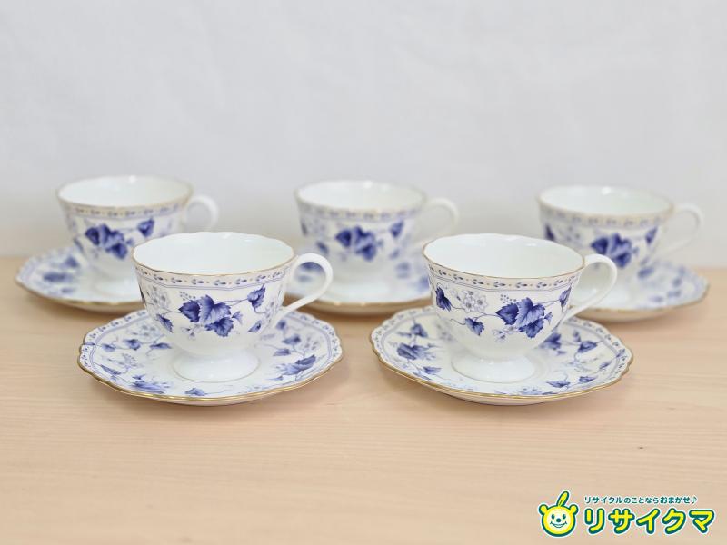 【中古】M▽ナルミ NARUMI ソラリア カップ＆ソーサー 5客 ■送料無料対象外・送料別途必要■ (38460) 4,510円