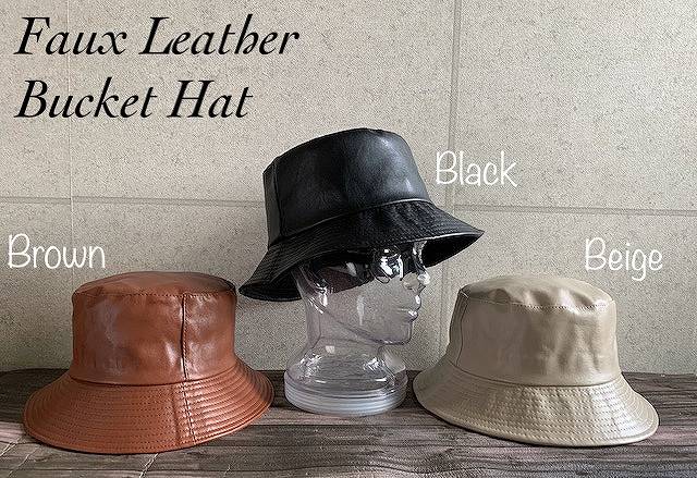 楽天市場】NO BRAND【本革☆MADE IN USA】レザー バケットハット