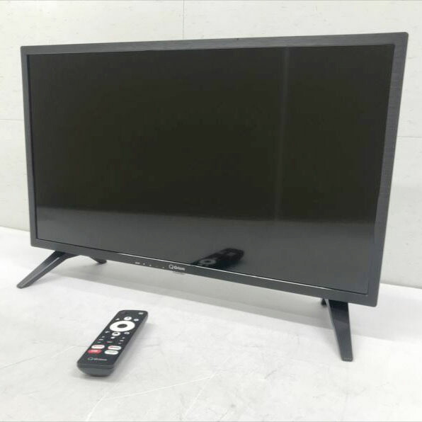 E2788YO ■0406【美品】液晶テレビ チューナーレス 24インチ Qriom QRH-24TL2K 24年製 ハイビジョン家電 AV機器【中古】