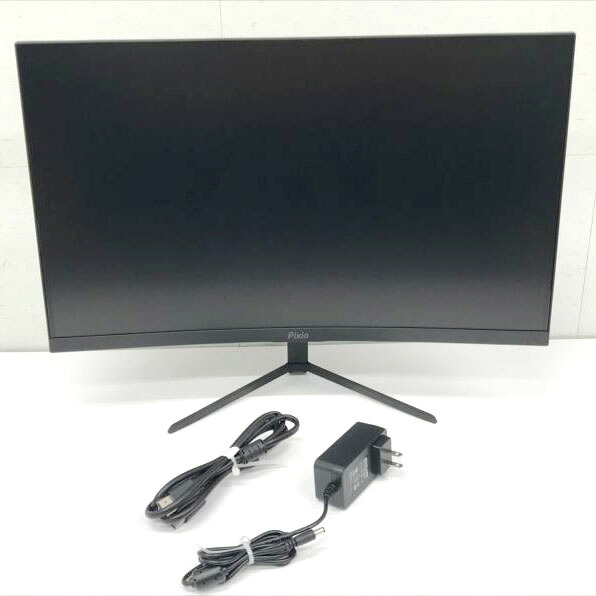 E3882YO ■0331【美品】ゲーミングモニター 23.6インチ 湾曲 Pixio PXC243S 23年製 ディスプレイOA機器【中古】