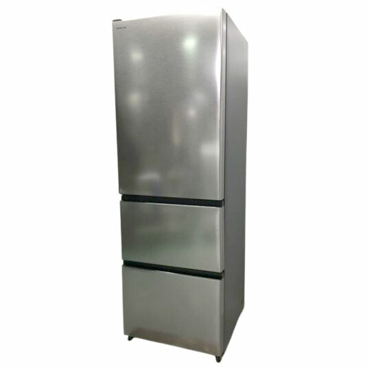 E4461YO ■0420【未当て嵌める・B品】封鎖電気冷蔵庫 375L 左食い違い 3部屋の入り口 日立 R-V38VL(S) 25年製 家電