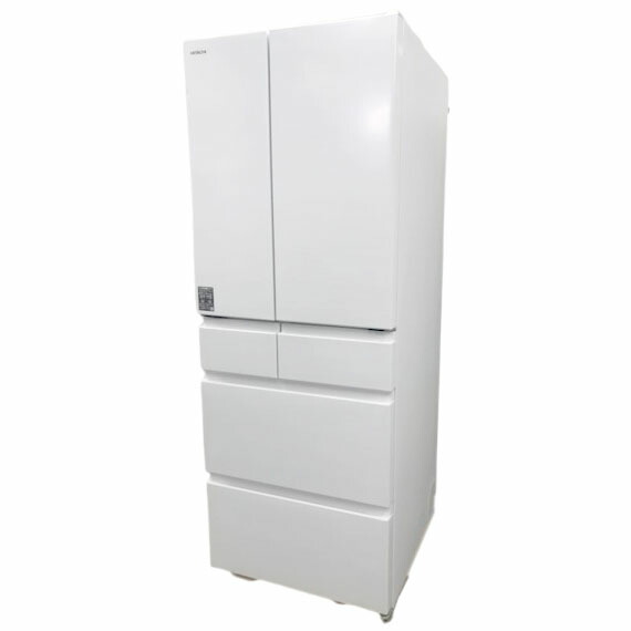 日立　冷蔵庫　大型617L 超美品 HITACHI 冷蔵庫【6ドア/観音開き/617L/クリスタルミラー