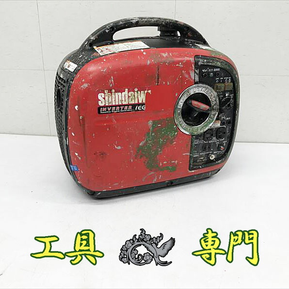 S4263 送料無料！【中古品】インバーター発電機 新ダイワ iEG1600M エンジン機械 工具【中古】 36,680円