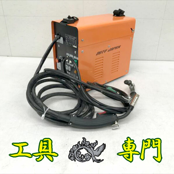 S6495 貨物輸送無料！大売り出し！【美品】MIG溶接機 Duty Japan MIG130  電動物の具【中古】
