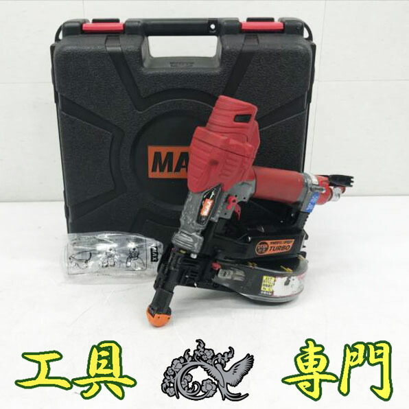 S5683 貨物輸送無料！【中古品】高圧 41粍 螺旋釘打ち機 MAX HV-R41G4  エア湖手道具 打込み【中古】