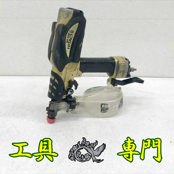 S6136 送料無料！セール！【中古品】高圧41mmビス打ち機 日立工機 WF4H2 エア工具 打込み【中古】