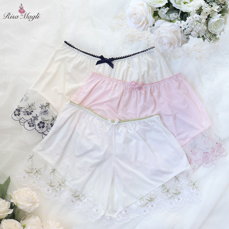 購買 ポイント5倍 4日時 7日限定 リサマリ タップパンツ ステファニー Risa Magli Risamagli ハーフパンツ かわいい フェミニン プチプラ レディース ルームウェア パジャマ サテン 21 405 Toyama Nozai Co Jp