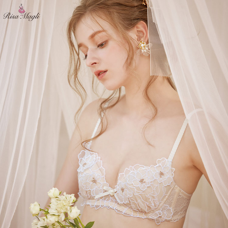 リサマリ レーヌ ブラジャー Eカップ Fカップ スティーナ Risa Magli Risamagli ブラ 557 22 インナー レース レディース 大きいサイズ かわいい プチプラ ナチュラル