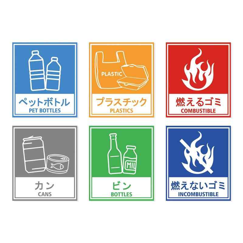 楽天市場】ゴミ分別がわかりやすい！ 燃えるゴミ 可燃ゴミ 燃え