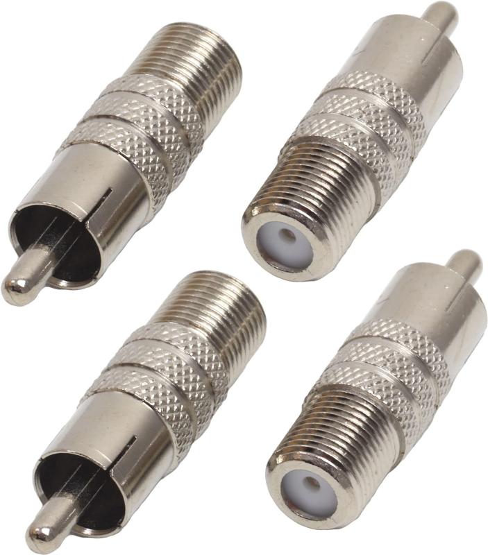 RCA.オスジャック同軸ケーブルコネクタビデオアダプタ 同軸ケーブルコネクタ変換器,Bncオスからrcaオスプラグジャック