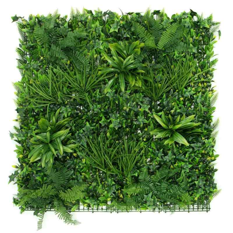 ULAND 1x1M/枚 人工植物のマット ウォールグリーン フェイクグリーン 人工観葉植物 芝生 ガーデンフェンス 屋内屋外装飾用