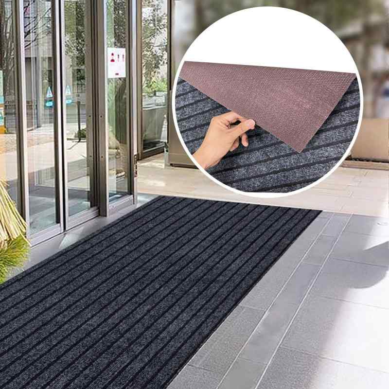 GreenGarden 玄関マットホテル用 TPE エコ無毒無臭 新型素材 滑り止め 屋外 室内 業務用 家庭用 速乾 吸水 吸油 泥落とし 洗える エントランスマット 耐磨耗性 店舗 玄関マッ
