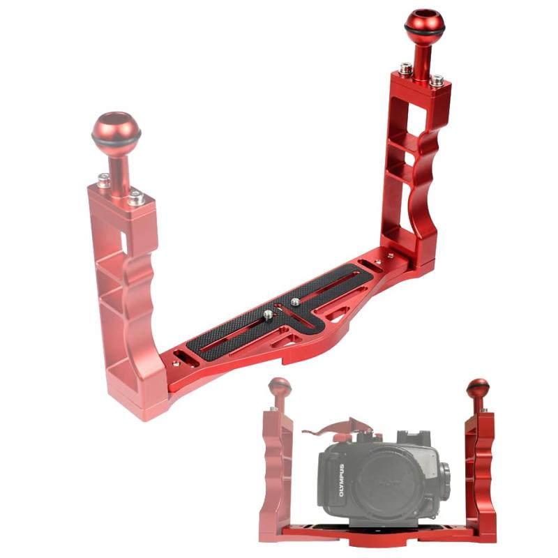 Bamboo Dive 水中カメラ ダイビング ハウジング アームシステム グリップベースシステム マルチトレーシステム ホルダー ダイレクトベース付 組み立て工具付 対応メーカー（GoPro Olympus Canon Nik画像