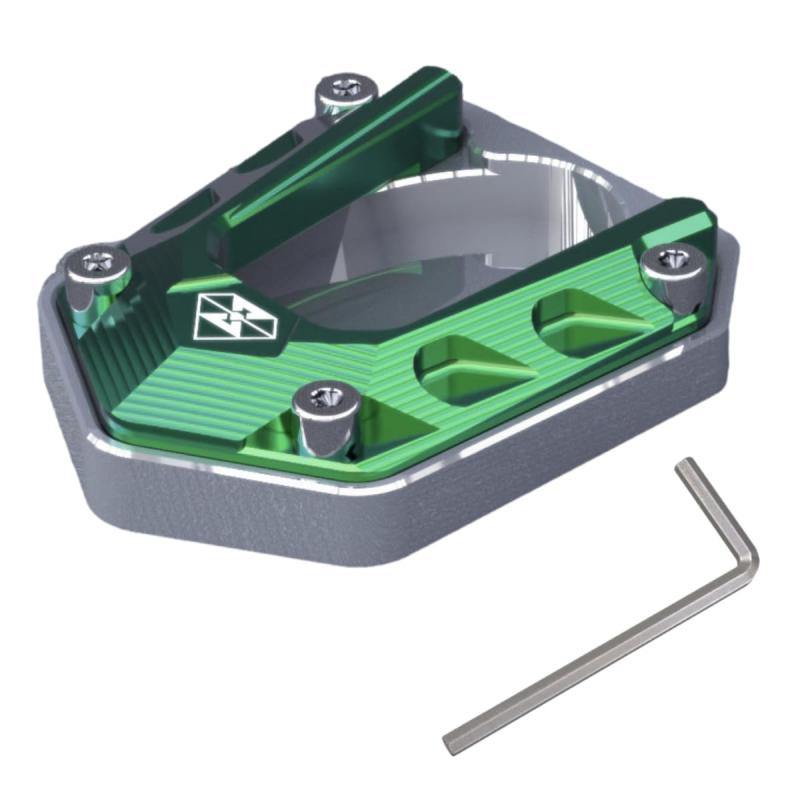 ホーク用サイドスタンド　21㎝ サイドスタンドプレートKIT ZX-4R 20mm｜サイドスタンド