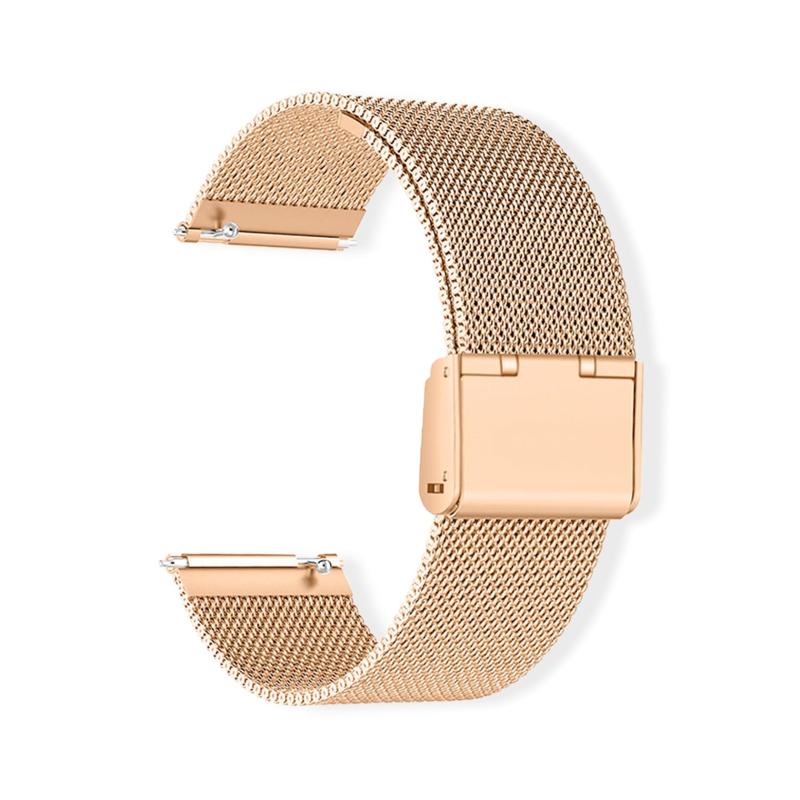 Cinturino Metallico MiKoyi Per Garmin: Compatibile Con Venu, Vivoactive E Tanti Altri! Acciaio Inox Nero A Rete, Regolabile E Di Ricambio.